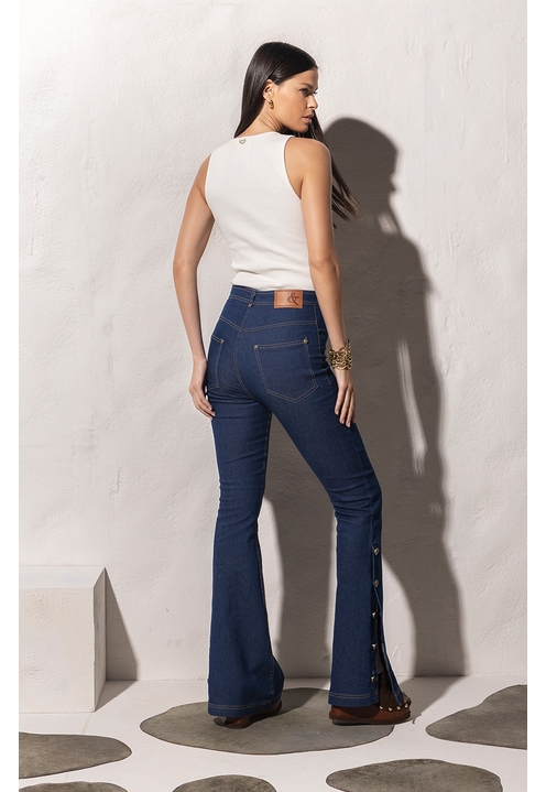 Calça Sassy Blue Denim - 3