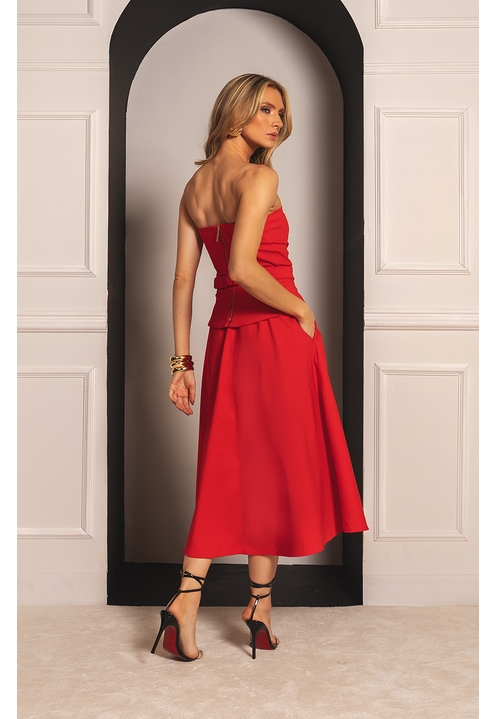 Blusa Rye Vermelha - 3