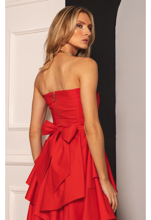 Vestido Hope Vermelho - 2