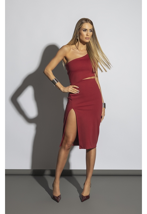 Vestido Penélope Vinho