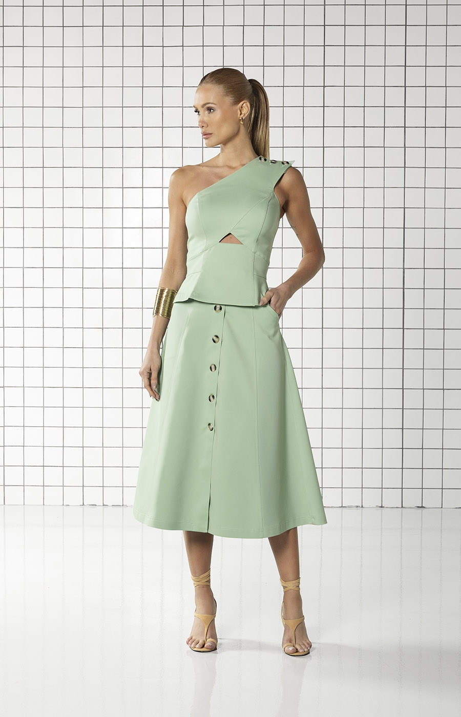 Blusa Barú Pistache