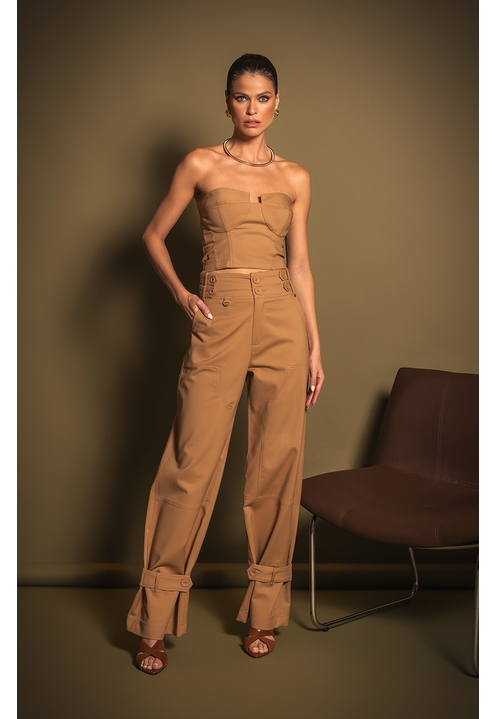 Calça Harvey Bege - 3