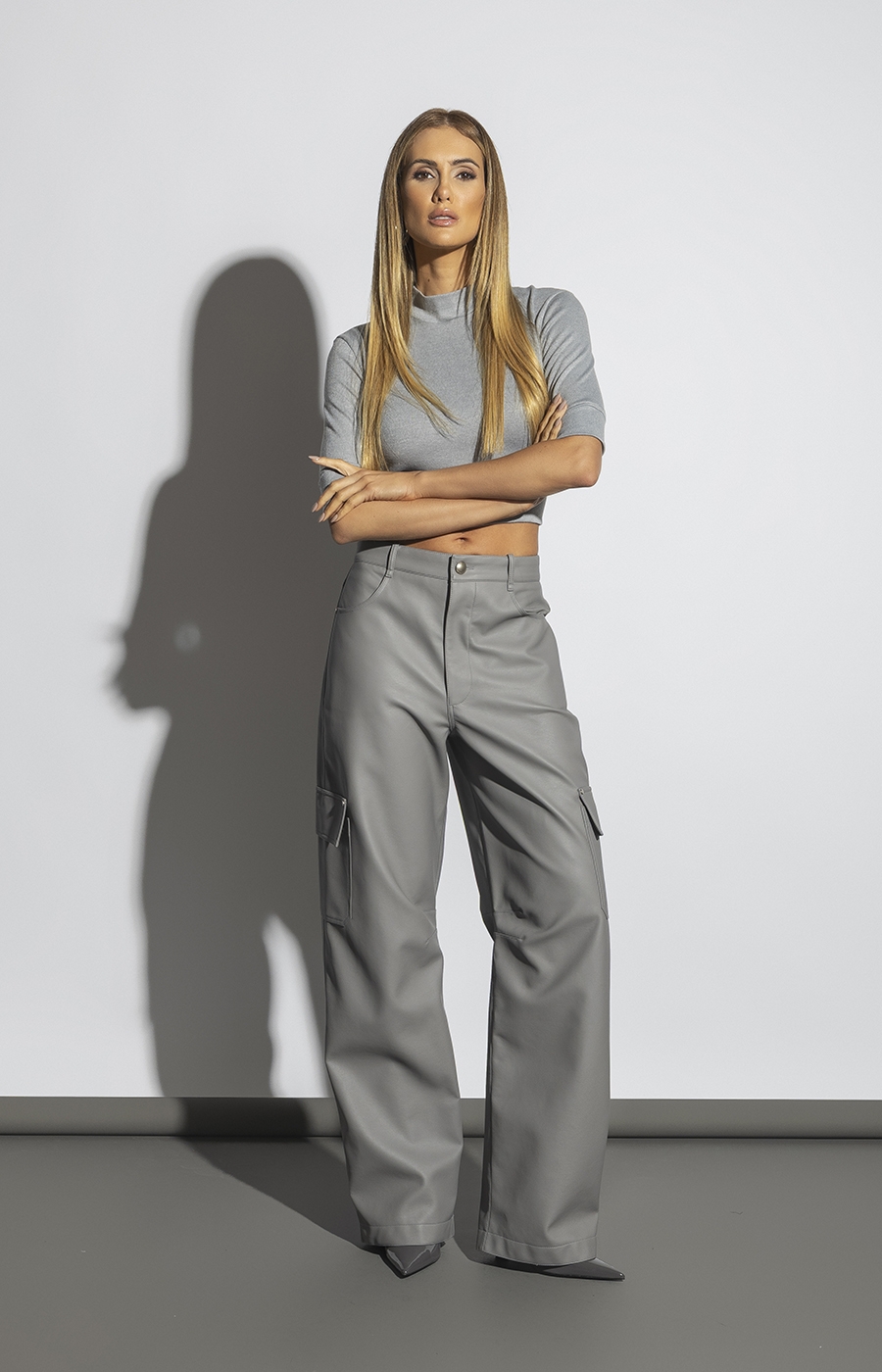 Calça Tatiana Cinza