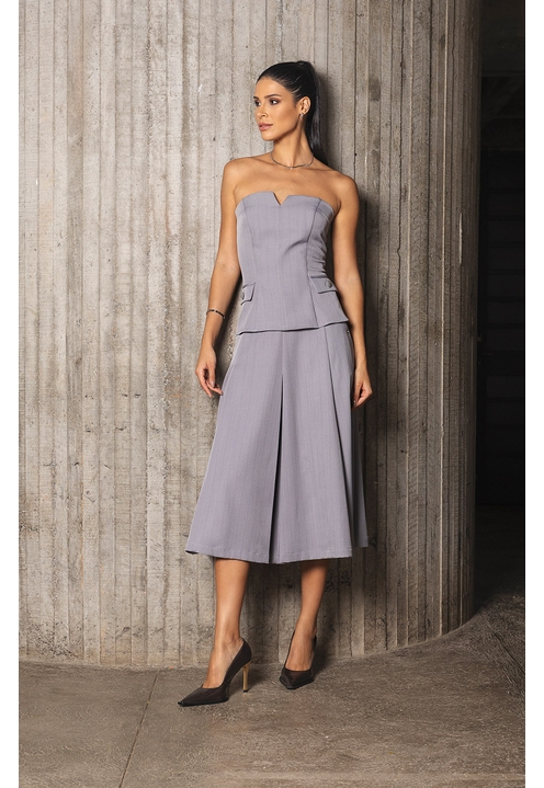 Blusa Shannon Cinza - 2