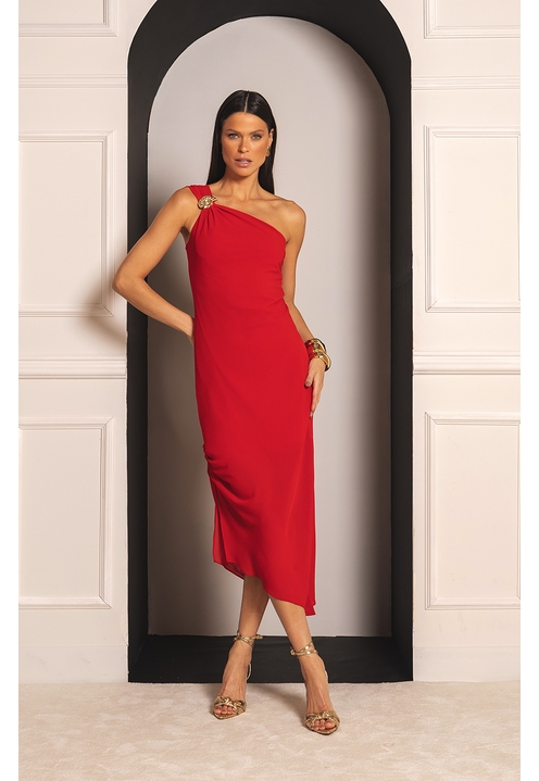 Vestido Leblon Vermelho - 6