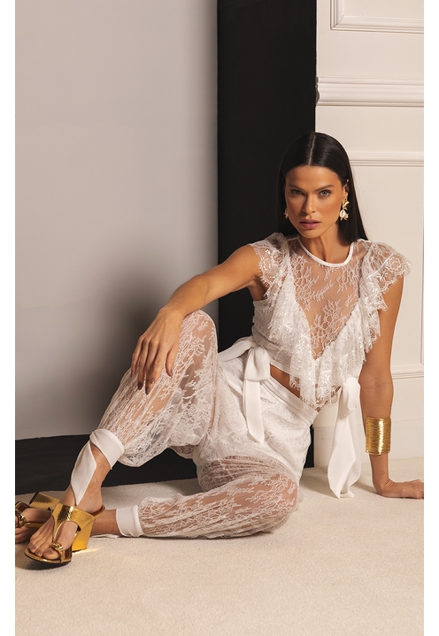 Blusa Domingas Off White - 5