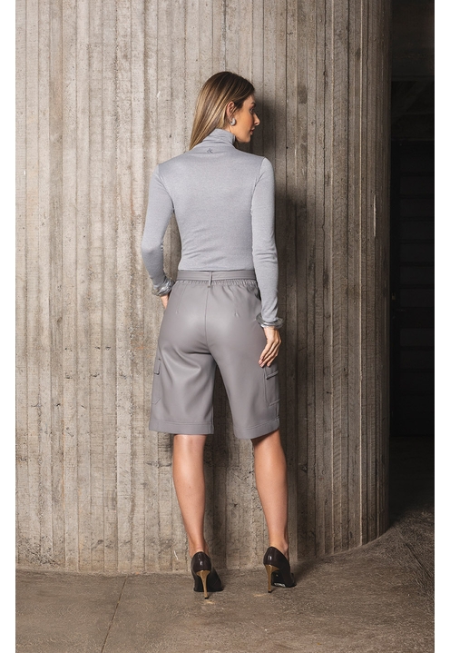 Bermuda Shay Cinza - 2