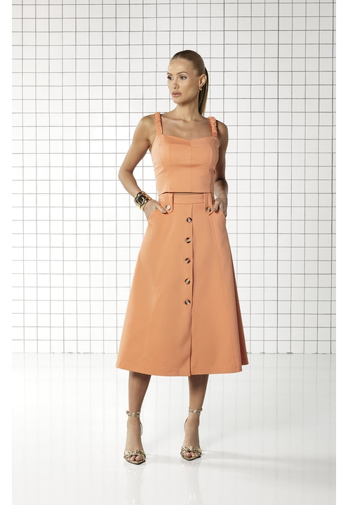 Blusa Galina Coral - 4