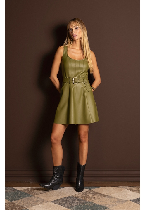 Vestido Agatha Oliva