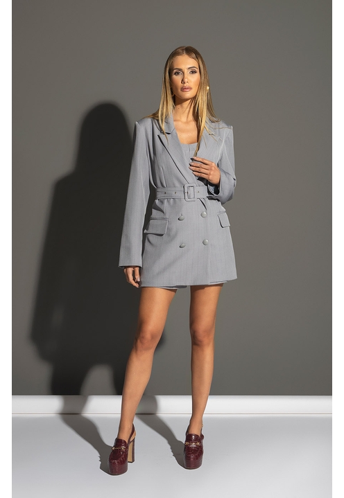 Blazer Tara Cinza