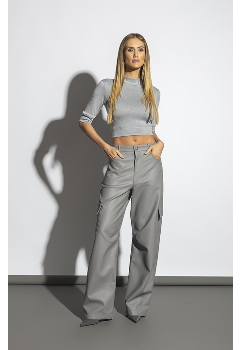 Blusa Keery Cinza - 2