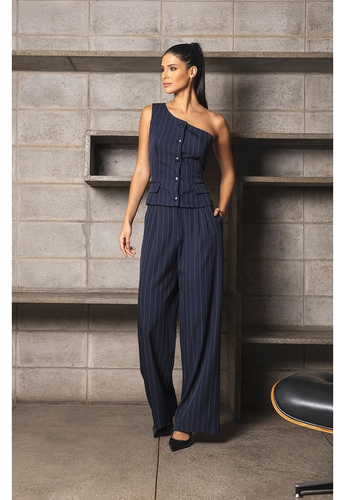 Blusa Teagan Marinho - 1