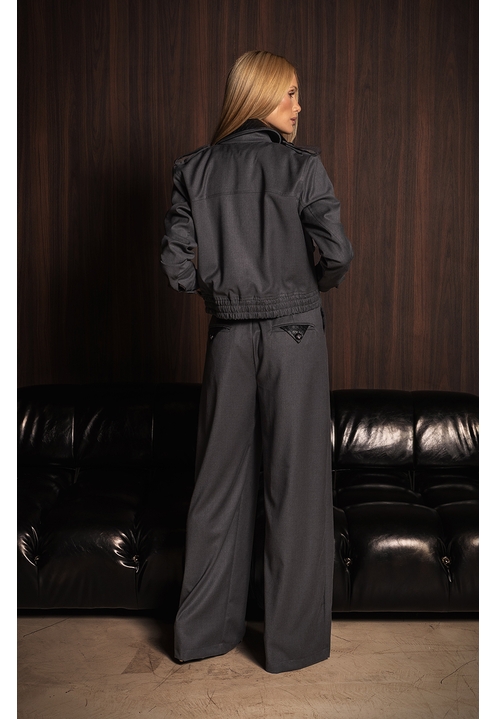 Calça Perry Cinza - 7