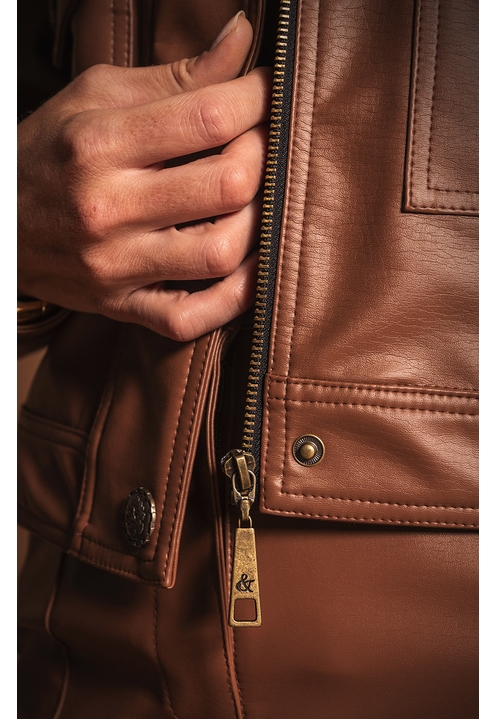 Jaqueta Bia Marrom - 6