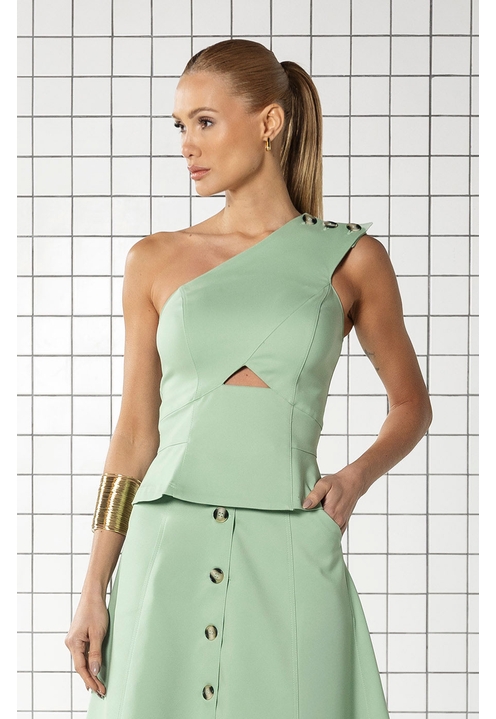 Blusa Barú Pistache