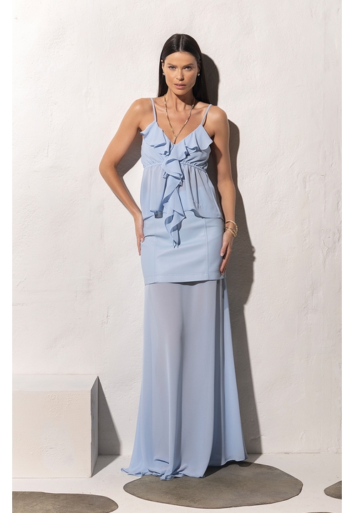 Blusa Sky Light Blue - 7