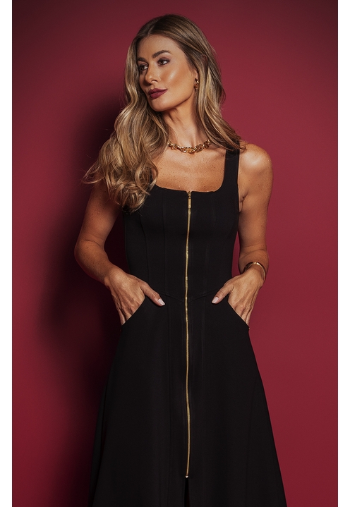 Vestido Cici Preto - 3