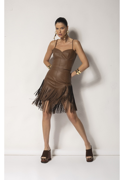 Blusa Jamile Marrom - 3