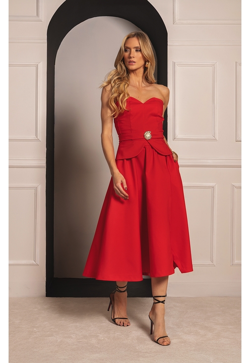 Blusa Rye Vermelha - 4