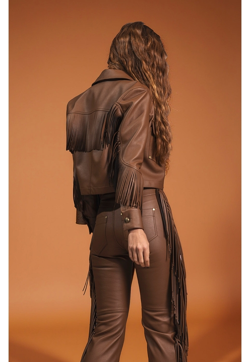 Calça Tessa Marrom - 8