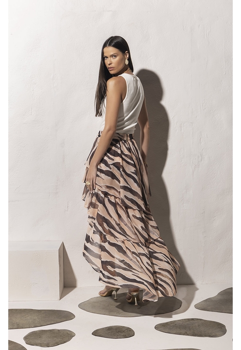 Saia Nour Estampada - 2