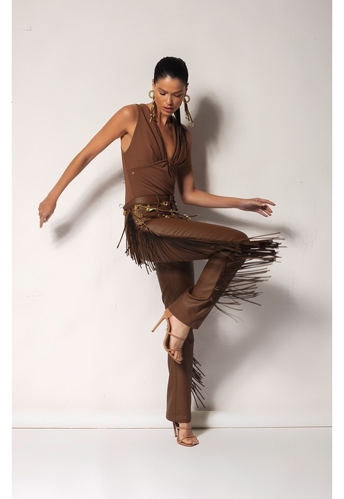 Calça Tessa Marrom - 2