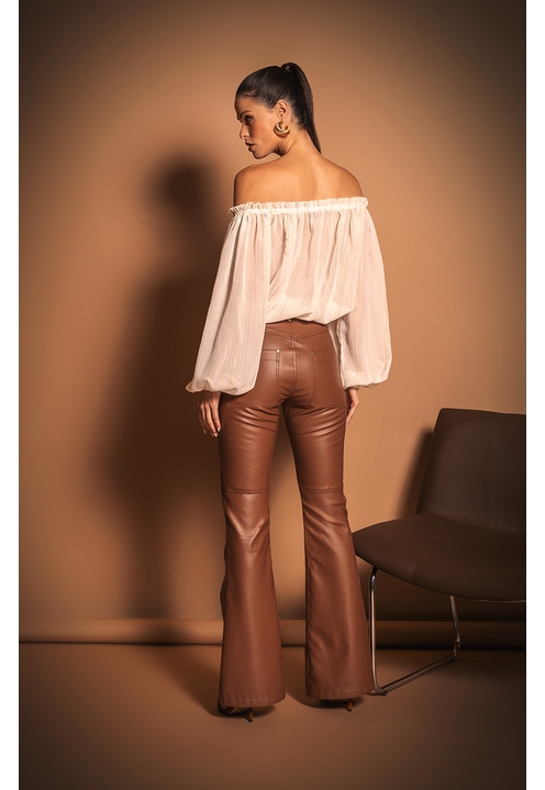 Calça Amanda Marrom - 2