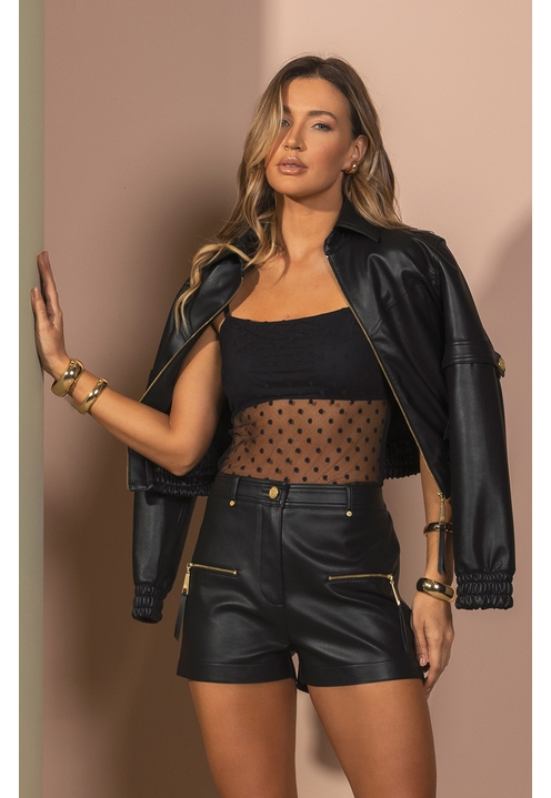 Short Heat Preto - 3