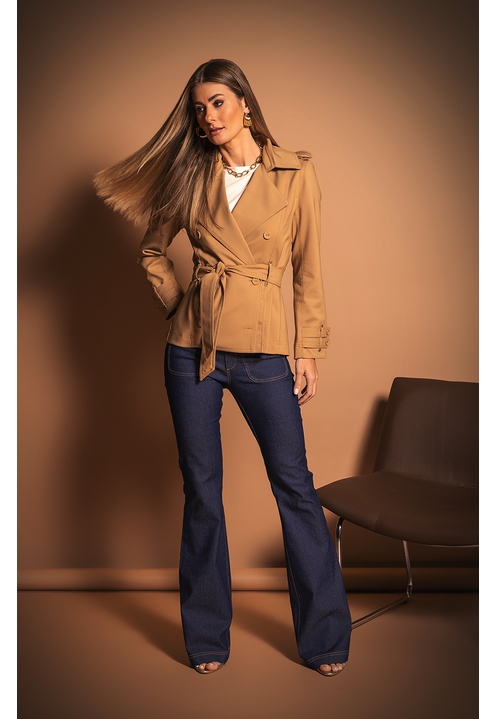 Casaco Owen Bege - 4