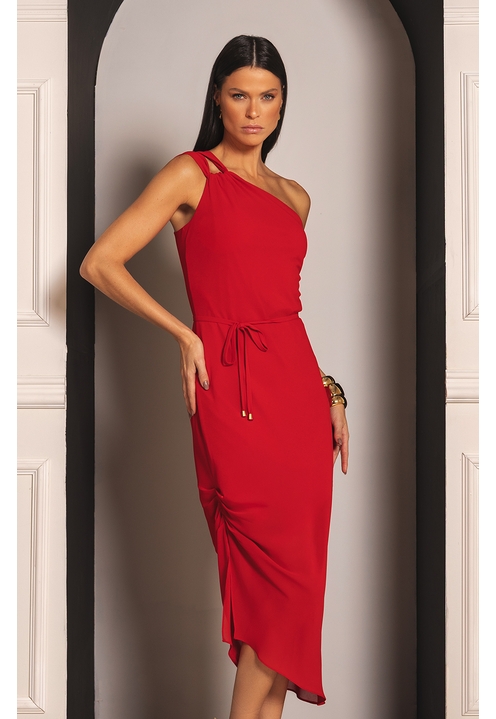 Vestido Leblon Vermelho - 2