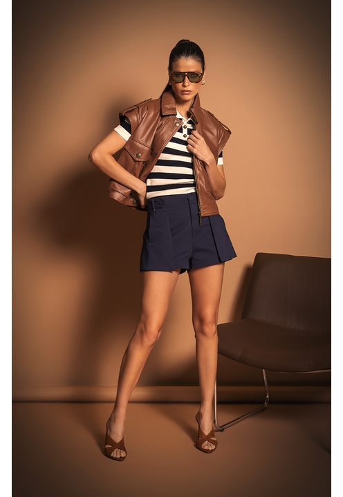 Jaqueta Bia Marrom - 9