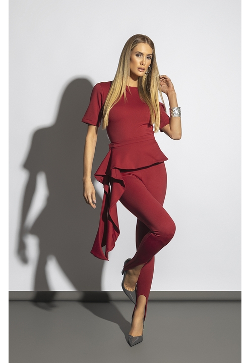 Blusa Thalia Vinho - 6