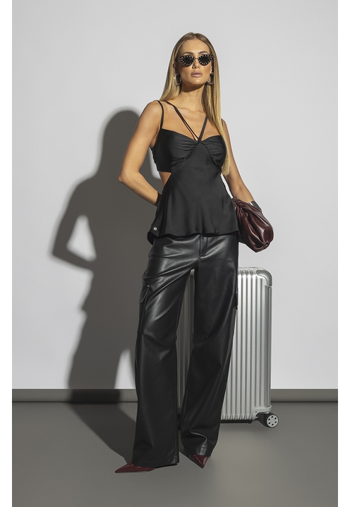 Blusa Marina Preta - 4