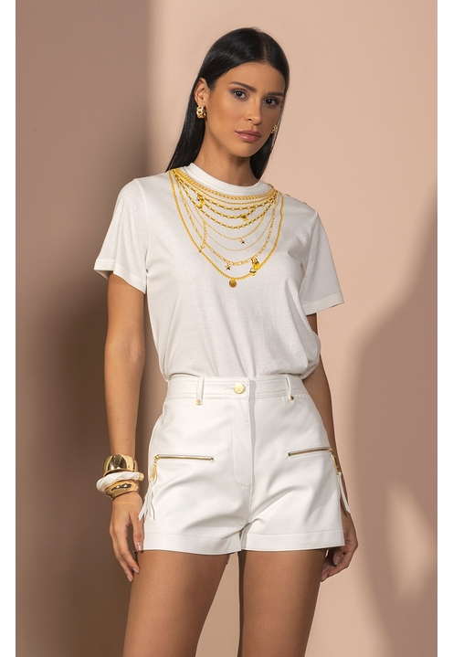 Short Heat Off White