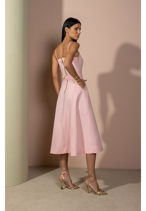 Vestido Beth Powder Pink - 3