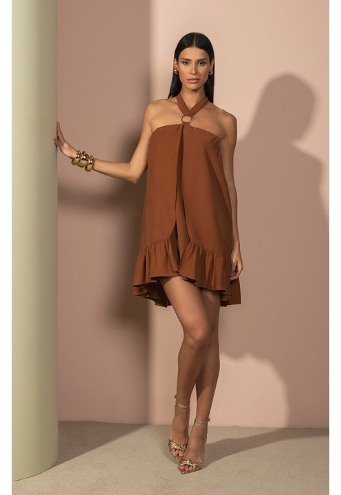 Vestido Melanie Trufa - 1