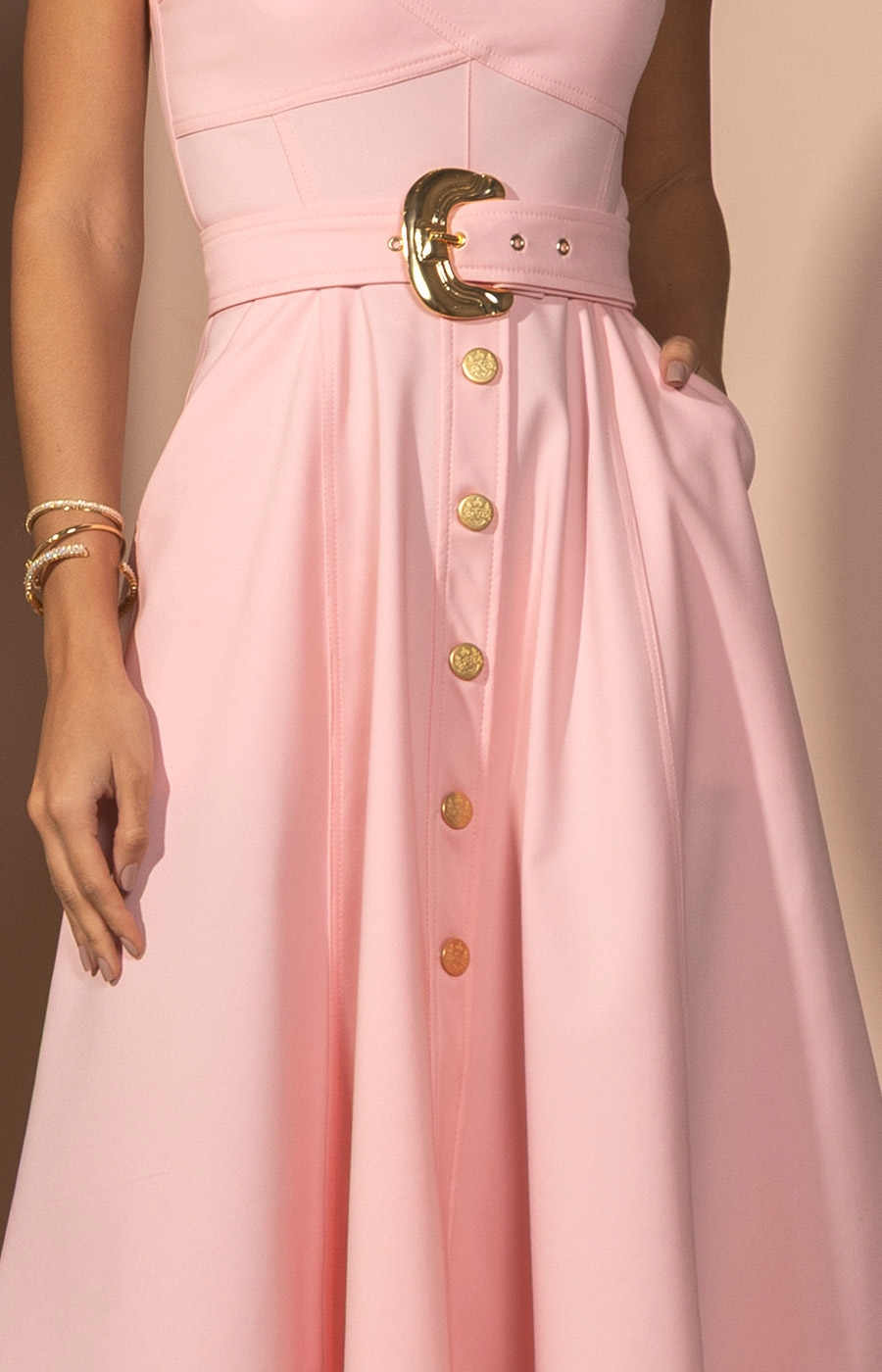Vestido Beth Powder Pink