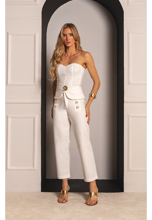 Calça Ellis Off White - 4