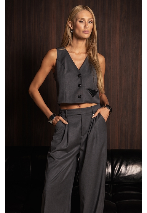 Calça Perry Cinza - 3