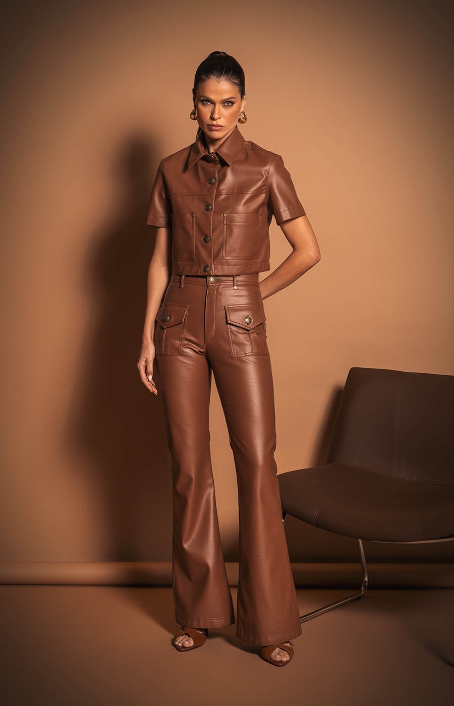 Calça Amanda Marrom