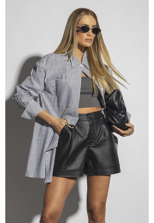 Camisa Melania Cinza - 3