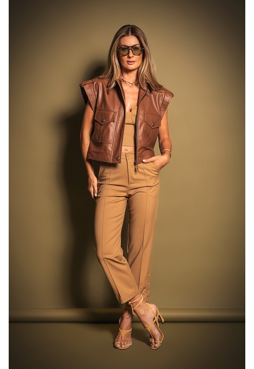 Jaqueta Bia Marrom - 5