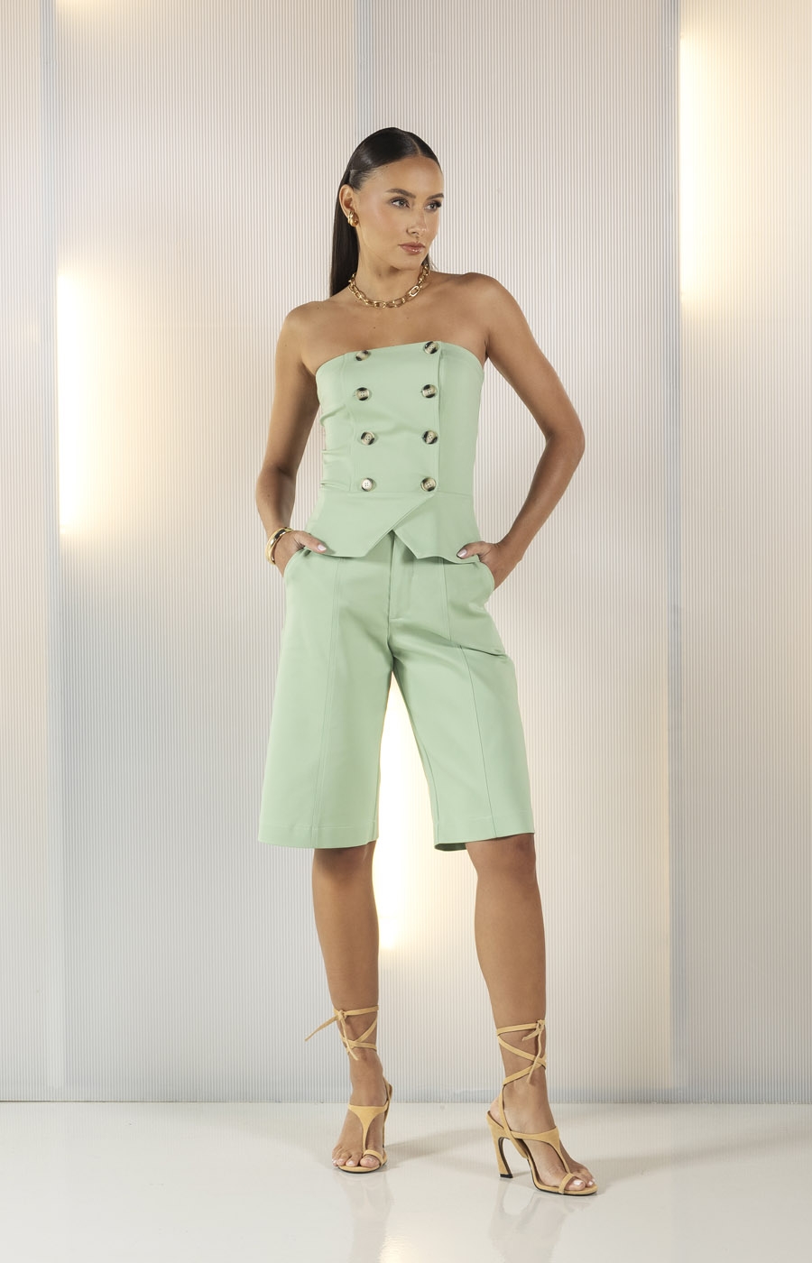 Blusa Lagun Pistache