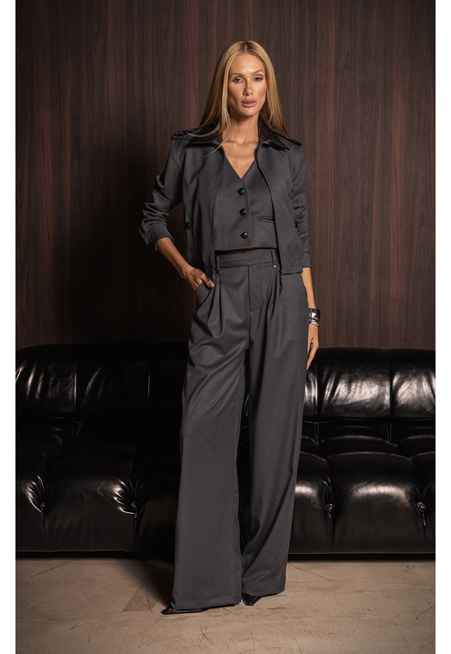 Calça Perry Cinza - 8