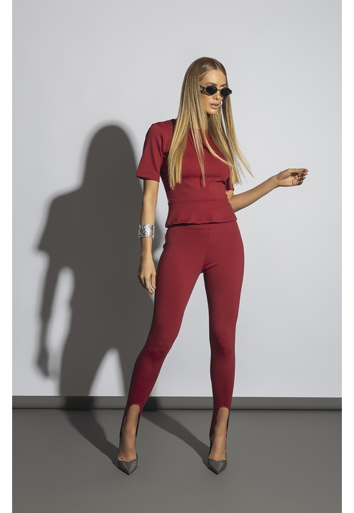 Calça Nadia Vinho - 2