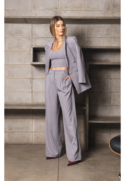 Regata Donna Cinza - 5