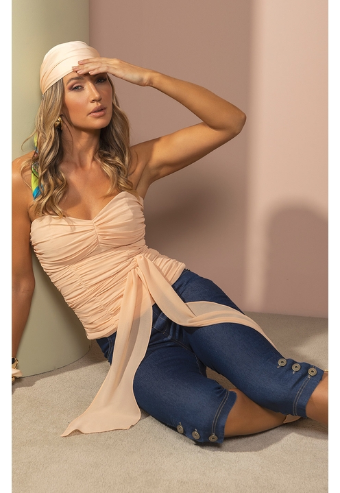 Calça Sally Blue Denim - 7