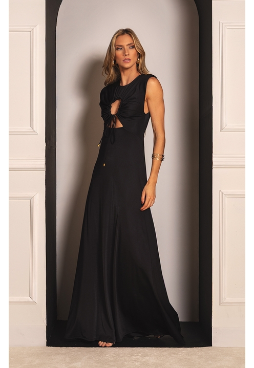 Vestido Avalon Preto - 1