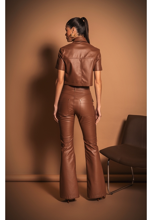 Calça Amanda Marrom - 2