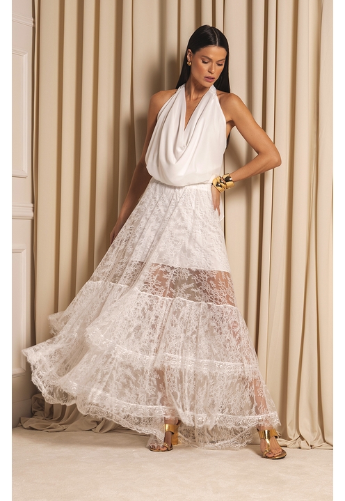 Blusa Bonete Off White - 2